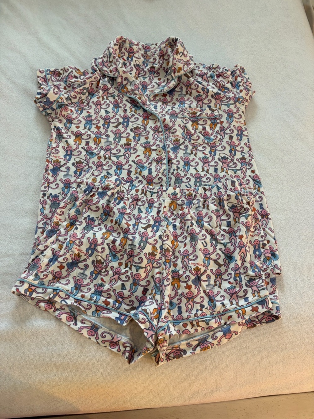 Roller Rabbit Austin Themed Pajama Set